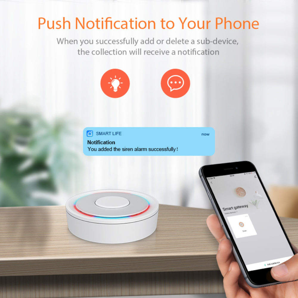 بوابة Zigbee 3.0 السلكية عبر LAN (RJ45) — تدعم Apple Home وTuya