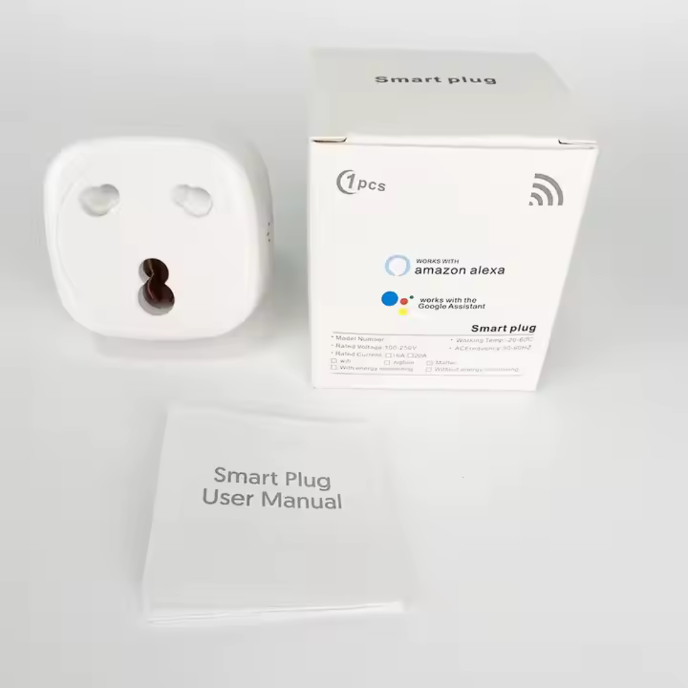 بلك ذكي نوع ١٦ امبير ثقيل وايفاي مع مراقبة الطاقه وقفل الاطفال من تويا