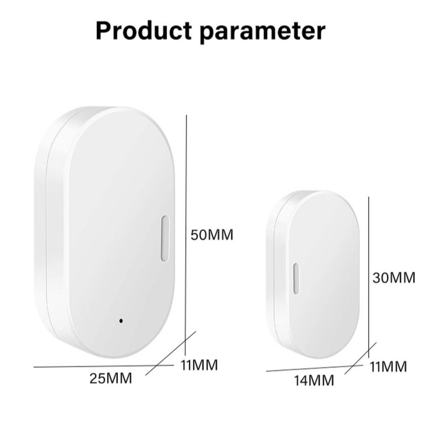 مستشعر باب/نافذة ذكي Tuya Zigbee 3.0 — تنبيهات فورية وارتباطات ذكية
