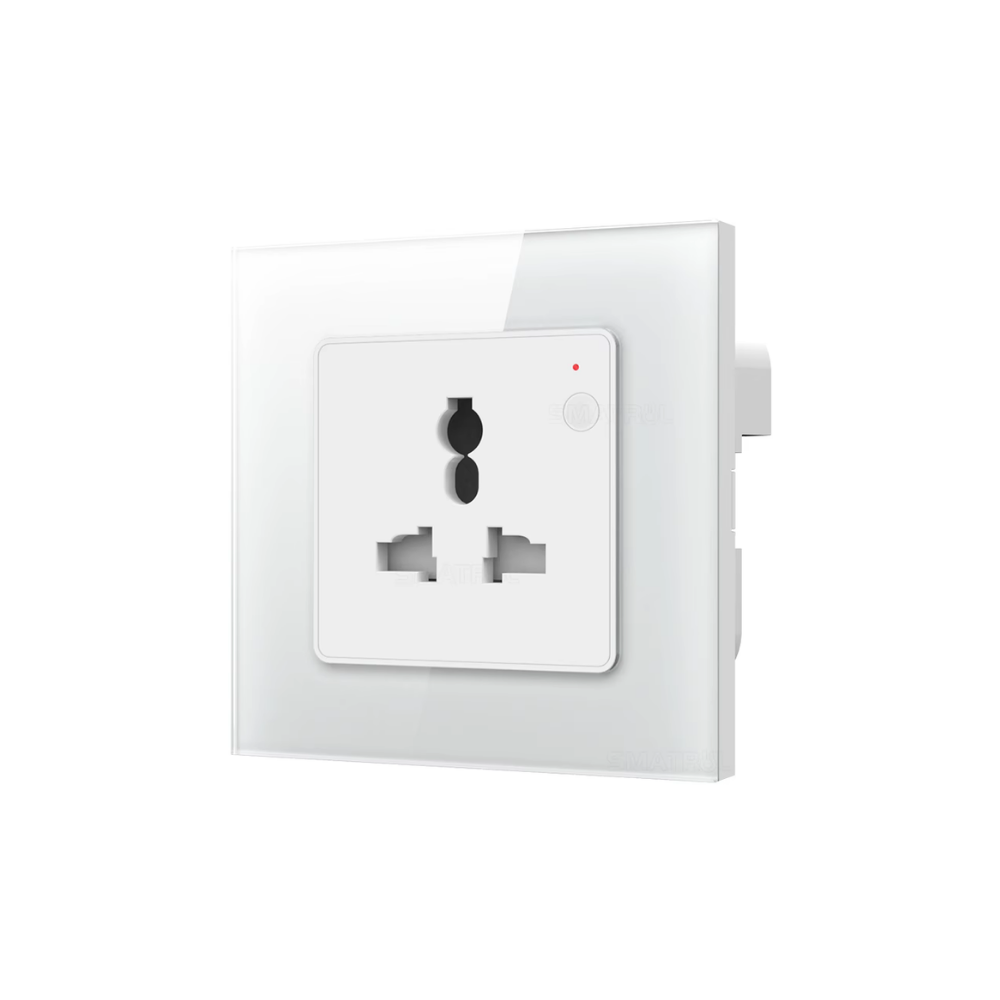 سوج بلك ذكي 16A دعم مراقبة استهلاك الطاقة وتحكم عن بعد عبر WiFi – يدعم Tuya Smart