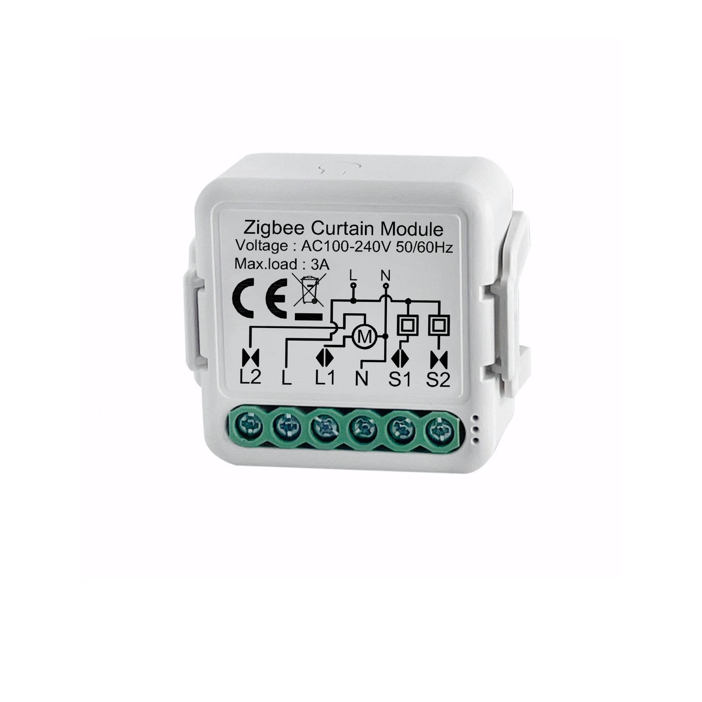 وحدة ستائر ذكية Zigbee – قناة واحدة (1CH) | تعمل مع تطبيق Smart Life