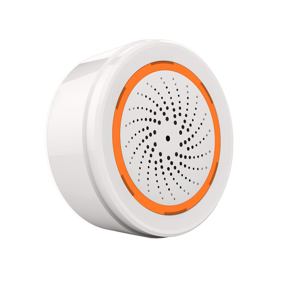 صفارة إنذار ذكية Zigbee ضوئية وصوتية نظام tuya -smart life