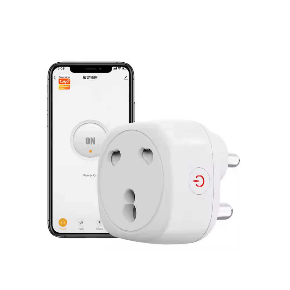 بلك ذكي نوع ١٦ امبير ثقيل وايفاي مع مراقبة الطاقه وقفل الاطفال من تويا