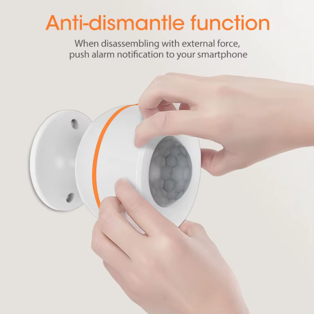 حساس حركة ذكي Zigbee (بطاريتان CR123A ×2 أو USB) نظام تويا او سمارت لايف