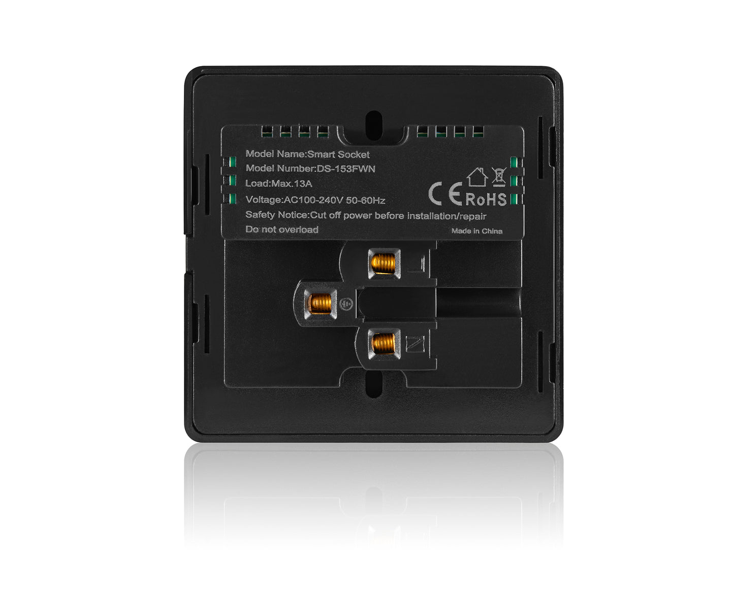 سوج بلك ذكي wifi متعدد الاستخدامات مع شاحن سريع ودعم تحكم عن بعد عبر تطبيق تويا