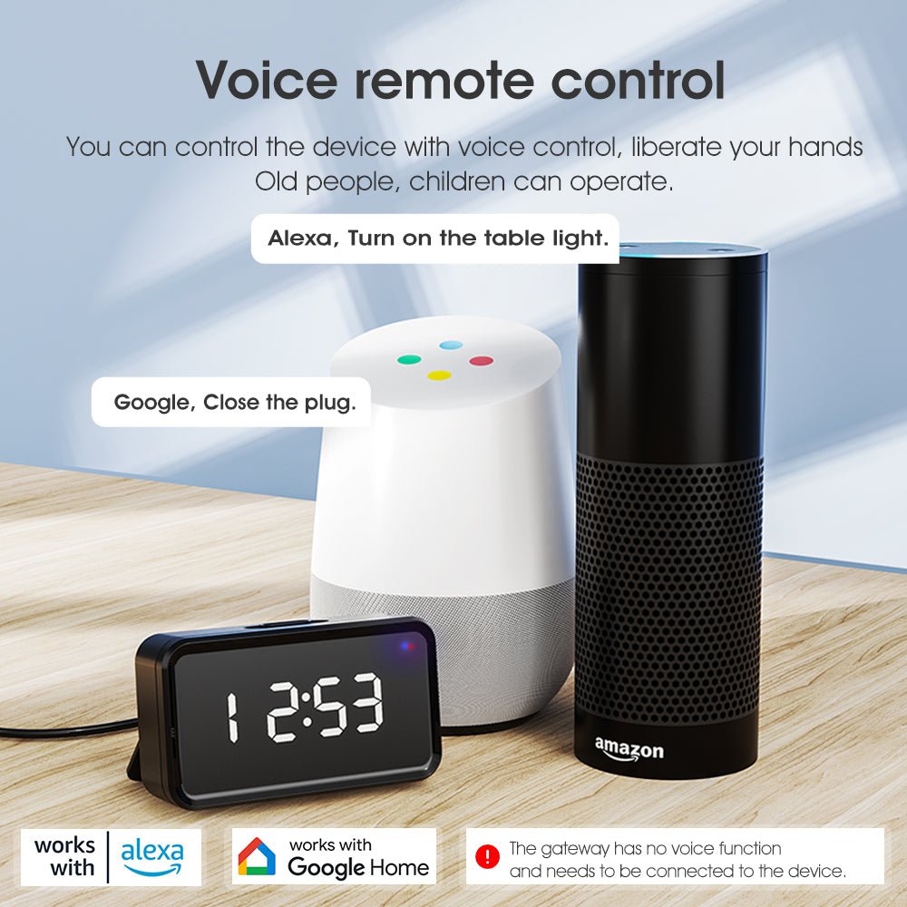 هاب (بوابه ذكيه ) زيكبي وبلوتوث متعدد الوظائف مع خاصيه عرض الوقت - SMARTIFY