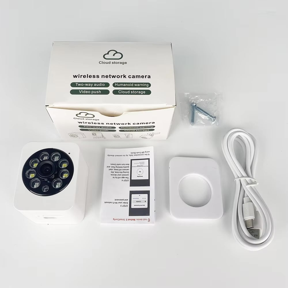 كاميرا مراقبة داخلية ذكية بدقة 1080p من Tuya | كشف الحركة البشرية وميزة الرؤية الليلية - SMARTIFY