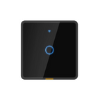 مفتاح جداري ذكي احادي WiFi + RF433 | زجاجي لمس مقاوم للرطوبة