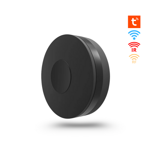 جهاز التحكم الذكي بالأشعة تحت الحمراء وتردد الراديو IR+RF من Tuya – يدعم Alexa وGoogle Home