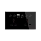 4-in-1 Smart Socket with Wi-Fi Control and Power Consumption Measurement - Compatible with Tuya and SmartLife