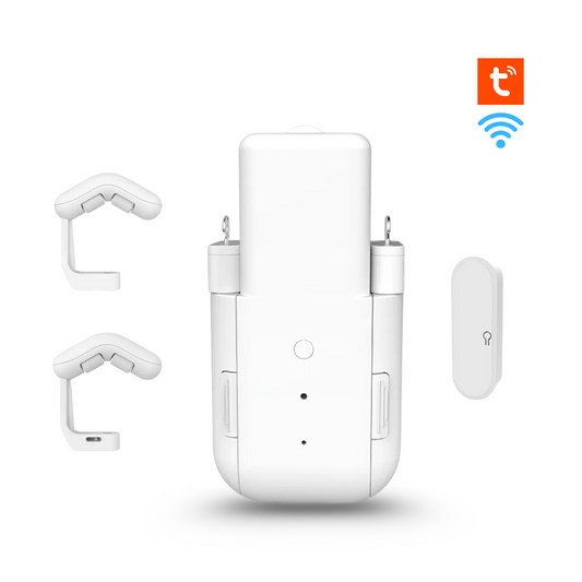 محرك ستائر ذكي 3 في 1( محرك فردي ) بنظام WiFi – يعمل مع تطبيق Tuya وSmart Life