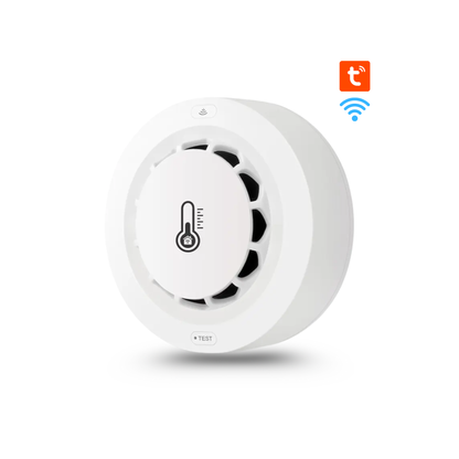 Sensora dûmanê ya biaqil bi senzora germahî û şilbûnê - Wi-Fi + Bluetooth