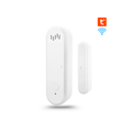 Smart door and window opener sensor with audible alarm and warning light; remote control via Tuya app 