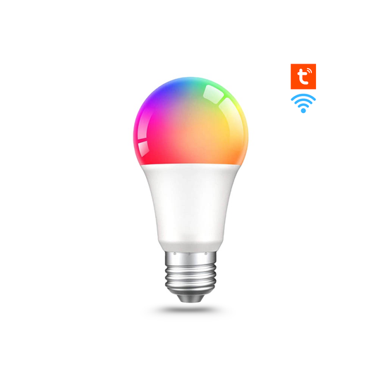 مصباح ذكي واي فاي 10واط E27 متوافق مع Tuya و Smart Life