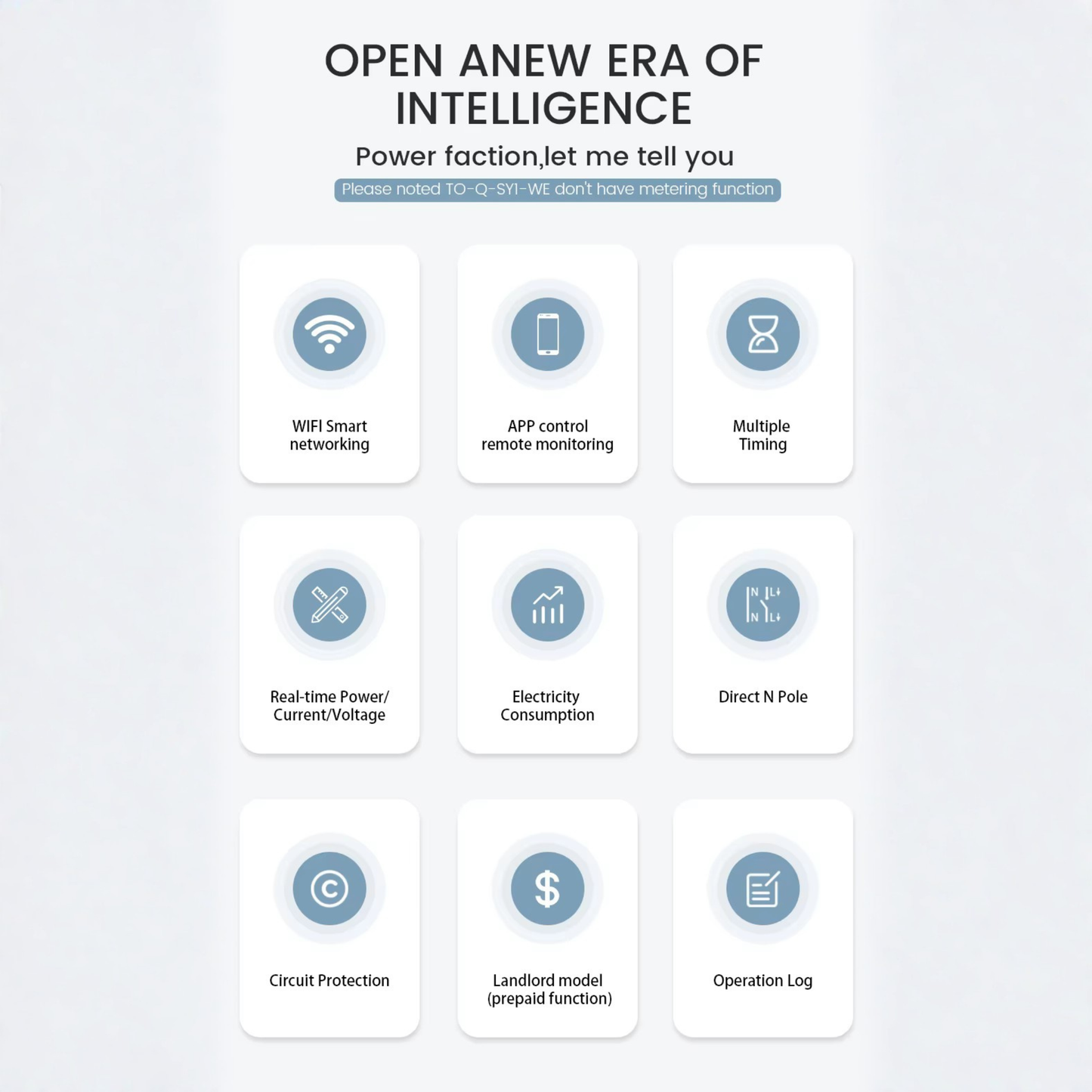 جوزة ذكية وايفاي تحكم امبير ١-٦٣ امبير تطبيق ewelink