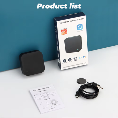 ريموت ذكي شامل IR+RF عبر Wi-Fi نظام تويا وسمارت لايف