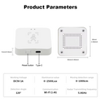 Tuya Smart Human Presence Sensor, Wi-Fi Type-C Port 
