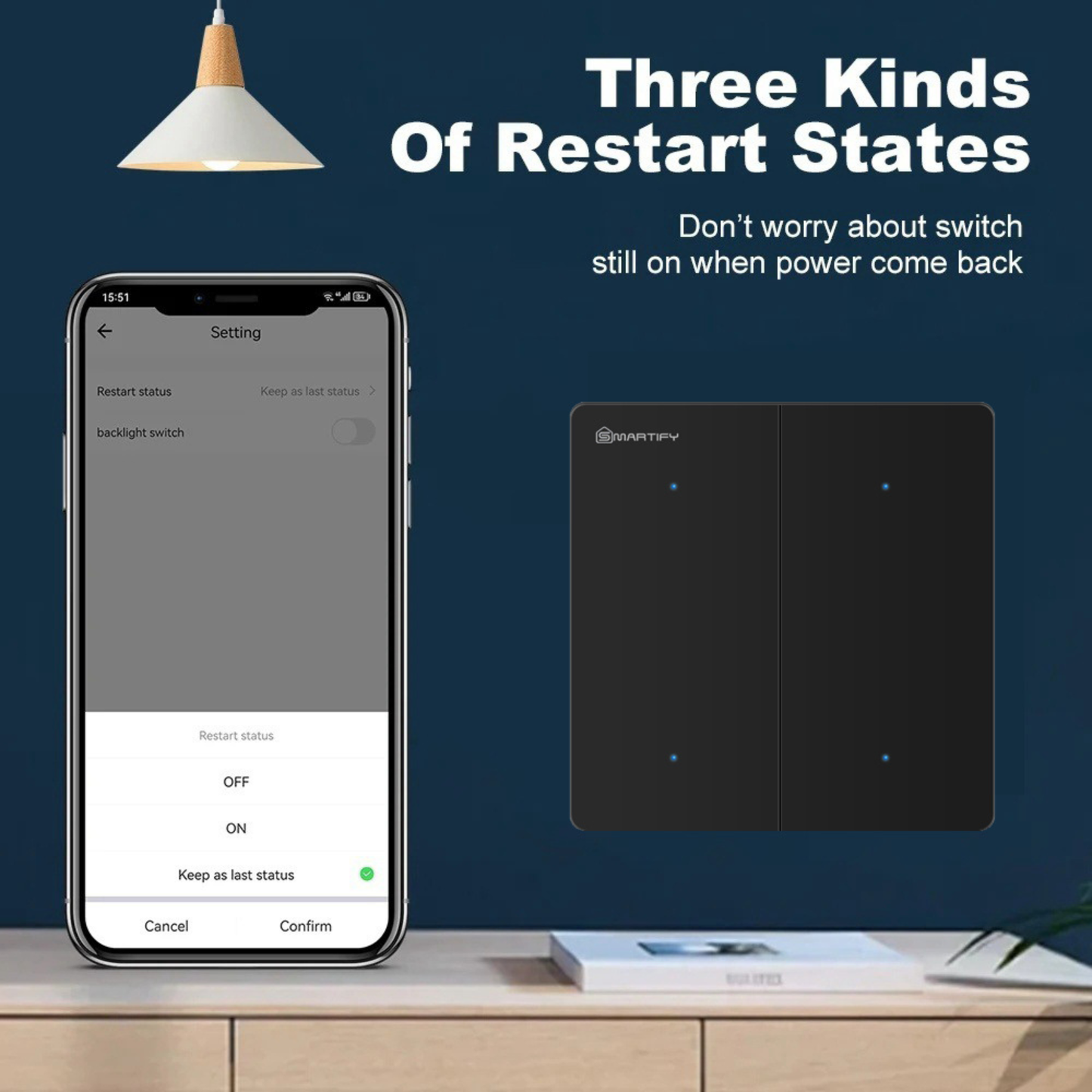 Smart Sog Wi-Fi Mechanical Tuya System 