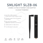 هاب Zigbee زیرەکی فرە پەیوەندی (LAN + Wi-Fi + USB-C + PoE) – SLZB-06U