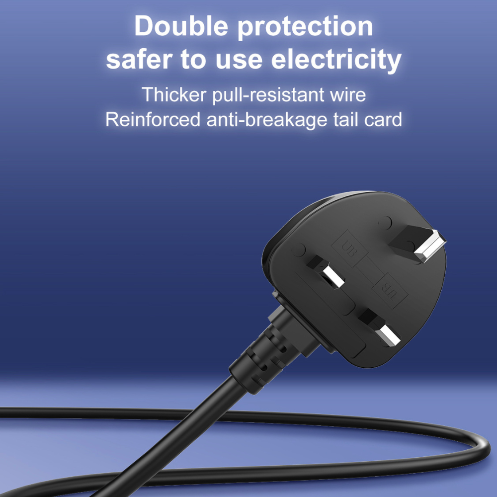 6-in-1 multi-socket with fast charging, advanced protection, and a 2-meter power cord.