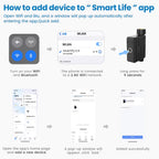 Smart water valve with 2.4G Wi-Fi, solar irrigation timer, and Type-C rechargeable battery – app control for garden, lawn, and drip irrigation systems 