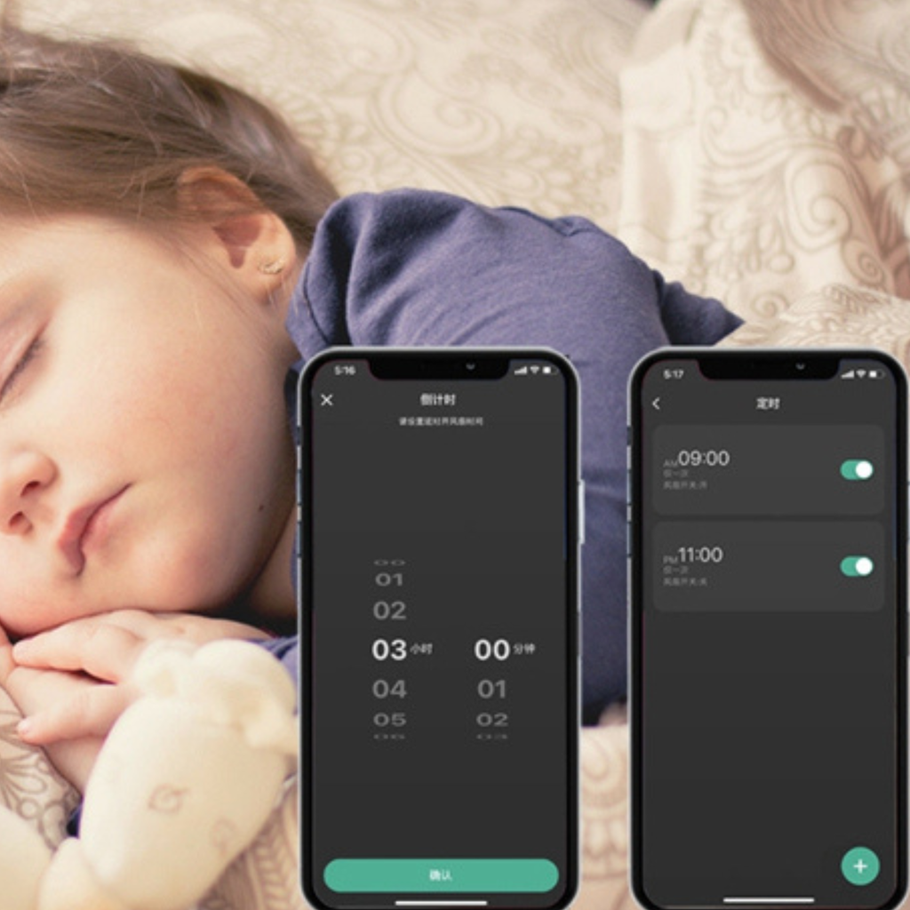 Smart fan switch, 5-speed pressure, Wi-Fi system - Tuya - Child lock, adjustable light