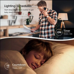 Smart Wi-Fi touch switch (Tuya) — 4-gang, — 147 mm width