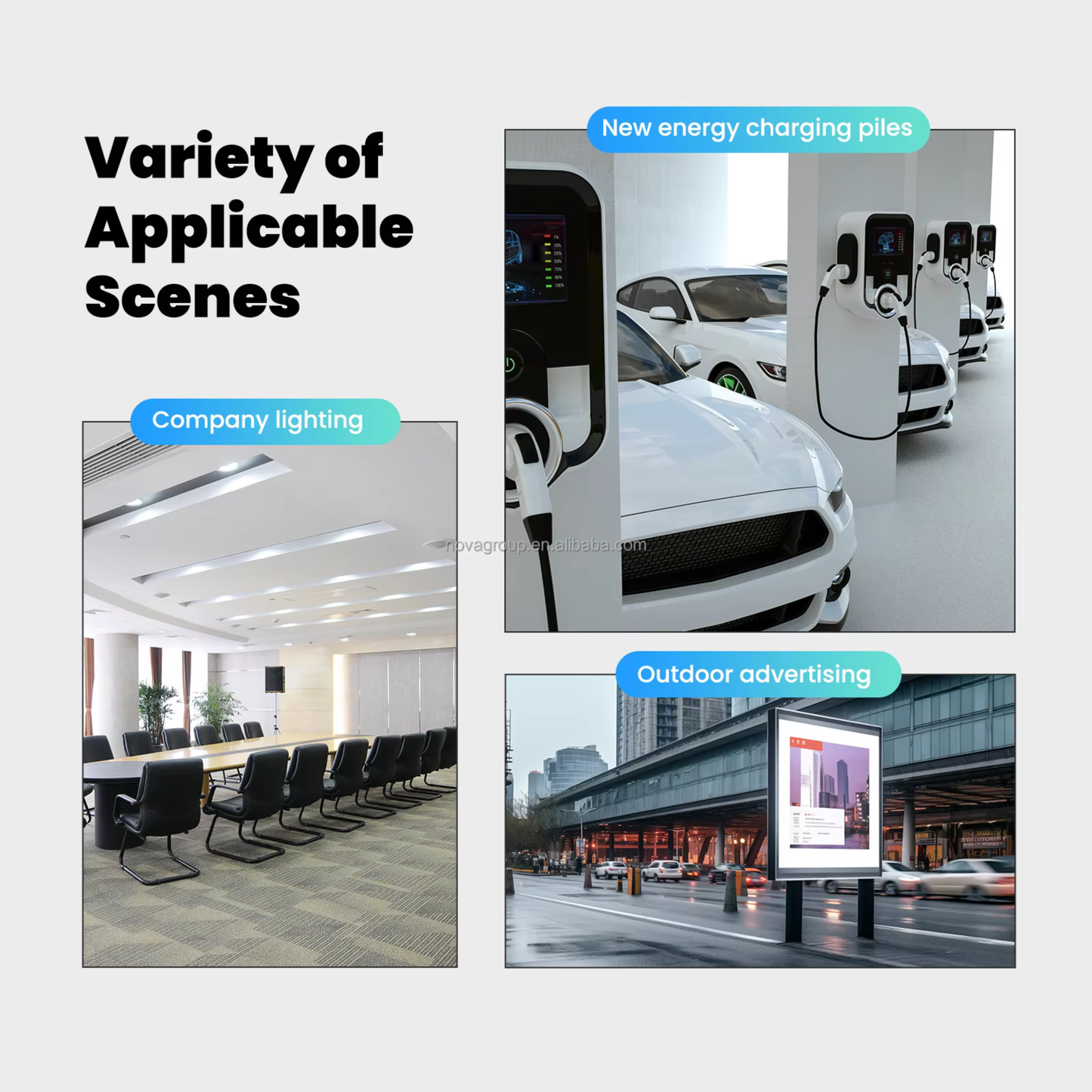 قاطع دائرة ذكي Wi-Fi (Tuya) بمدى تيار قابل للضبط 1–63A + قياس استهلاك