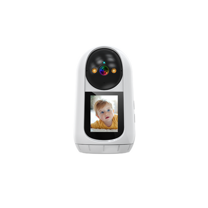 كاميرا ذكية لمكالمات الفيديو بدقة 2MP مع تحكم PTZ وتتبع آلي - شاشة 2.4 إنش ودعم تطبيق Tuya