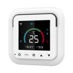 Smart air conditioner controller via Wi-Fi and IR with temperature and humidity display – Tuya