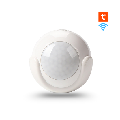 مستشعر حركة ذكي WiFi يعمل بالبطارية (CR123A) – تصميم مدمج، كشف PIR دقيق بدون الحاجة إلى بوابة مركزية