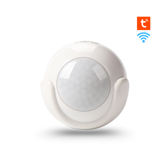 مستشعر حركة ذكي WiFi يعمل بالبطارية (CR123A) – تصميم مدمج، كشف PIR دقيق بدون الحاجة إلى بوابة مركزية