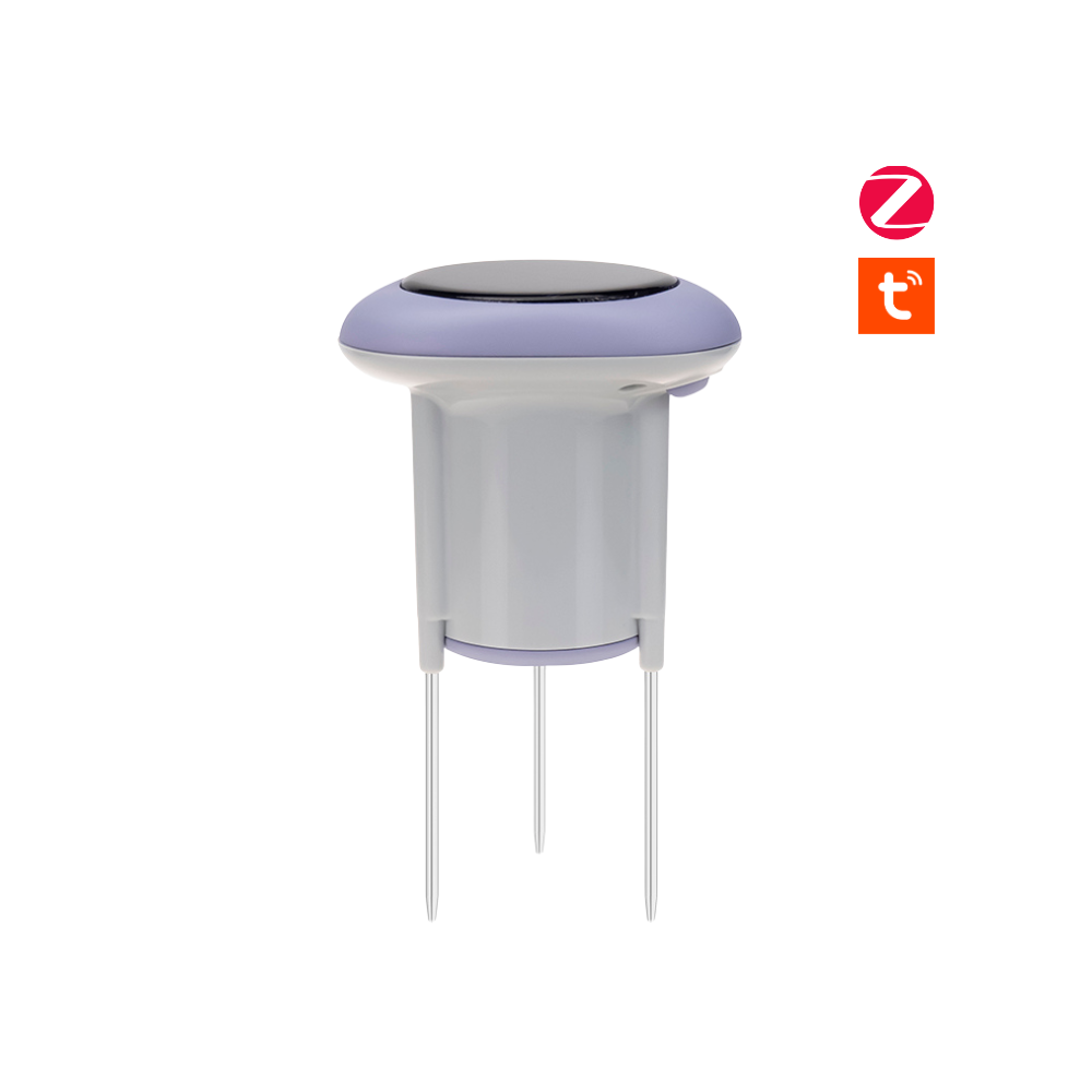 هەستەوەرێکی زیرەکی وزەی خۆر بۆ پێوانی تایبەتمەندییەکانی خاک – ZigBee 3.0 لەگەڵ پشتگیریکردنی Tuya