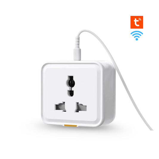 بلك ذكي وايفاي وتردد RF433 مع منفذ UCB-C يتحمل ١٦ امبير تحكم عن بعد عن طريق تطبيق تويا