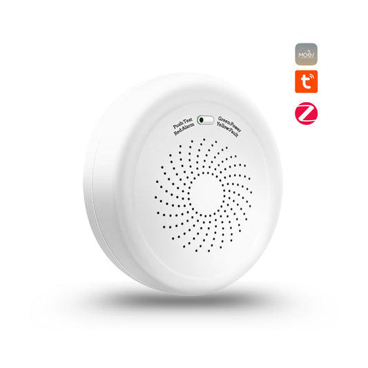 كاشف تسرب الغاز الطبيعي  الذكي ZigBee من moes نظام tuya  -smart life