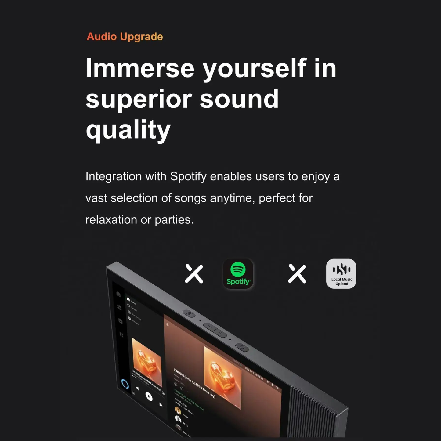 لوحة التحكم الذكية 8 بوصة — بوابة Zigbee/BLE مع تحكم صوتي اليكسا