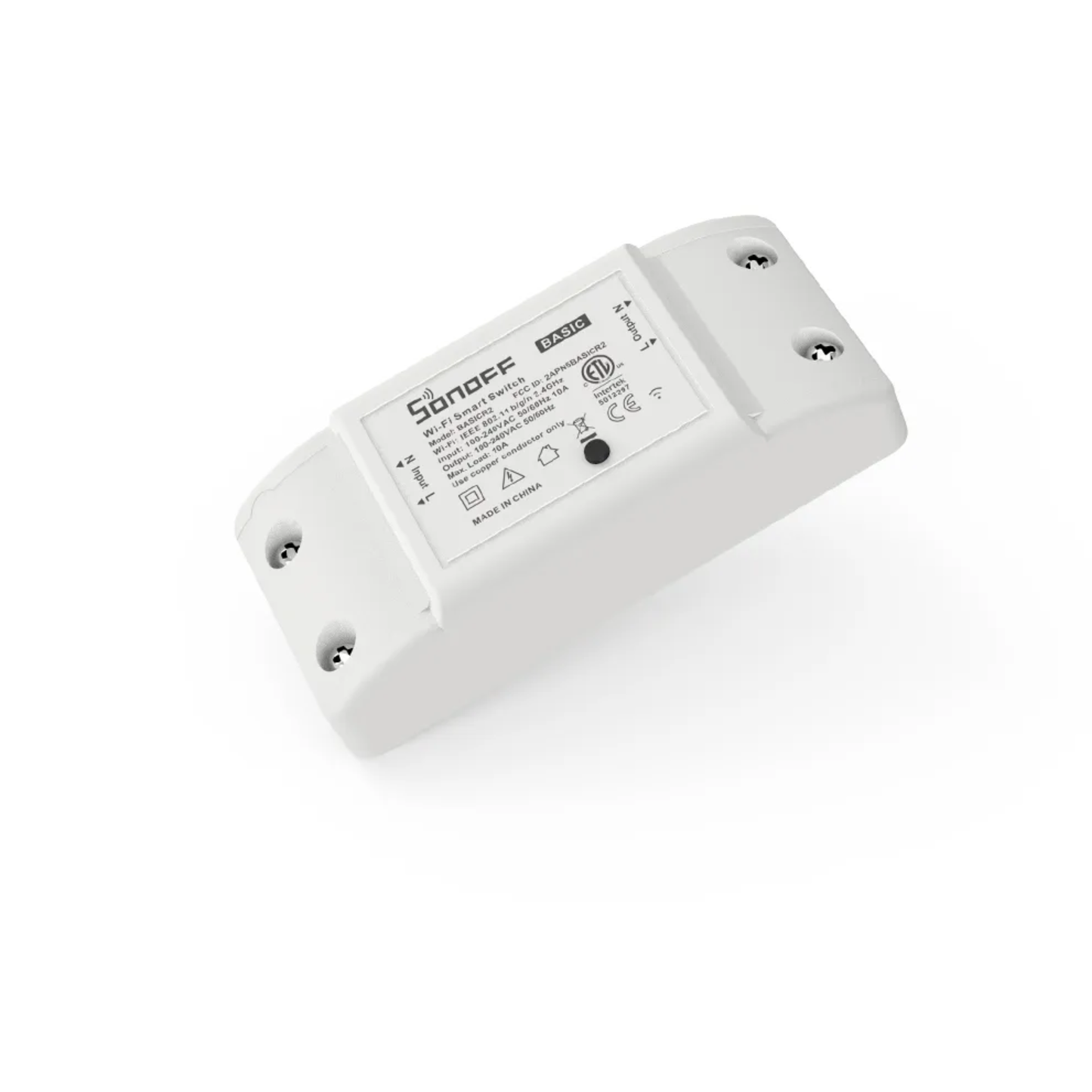 SONOFF BASICR2 – سويتش Wi-Fi ذكي للتحكم بالأجهزة (قناة واحدة)