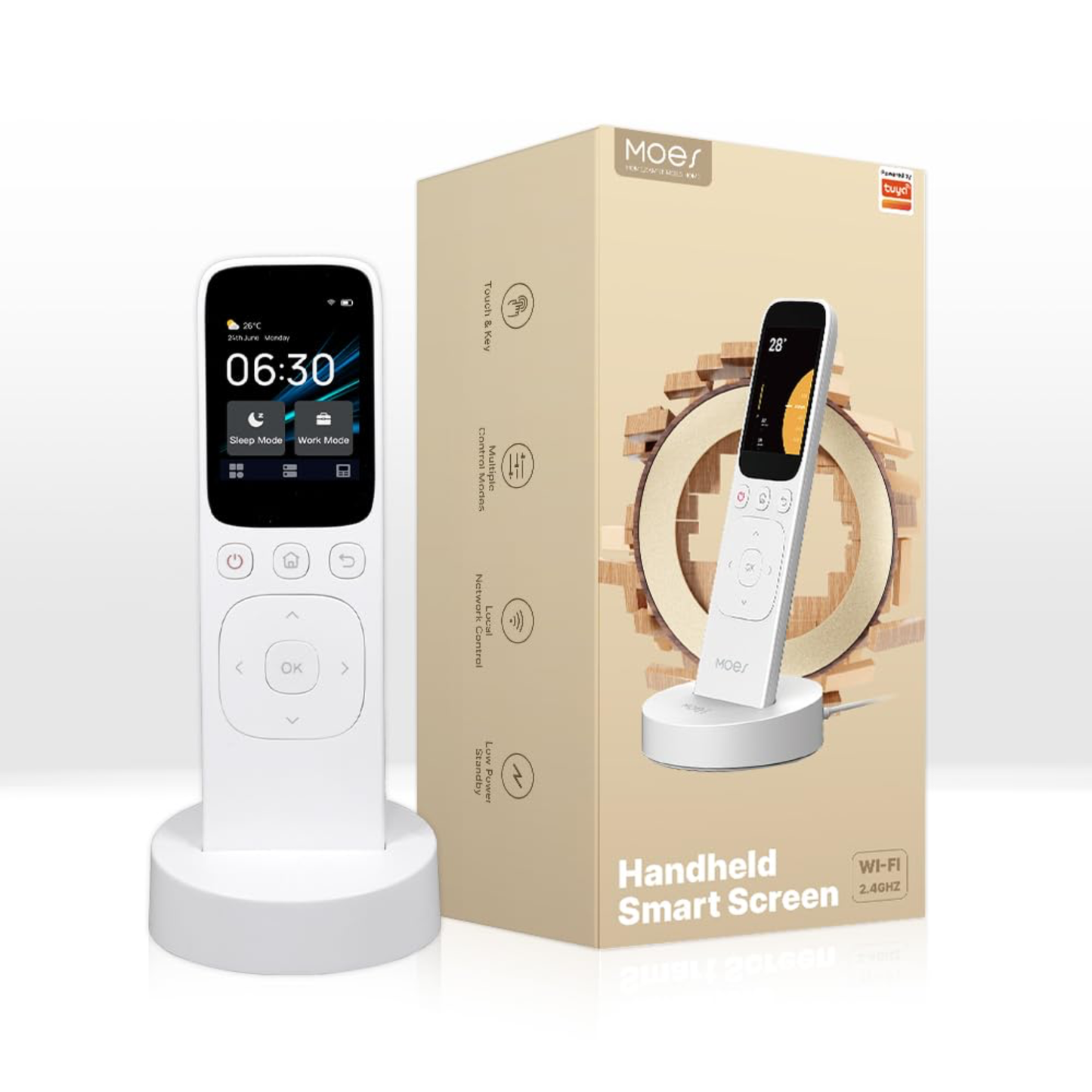 لوحة التحكم المركزية الذكية المحمولة من Tuya