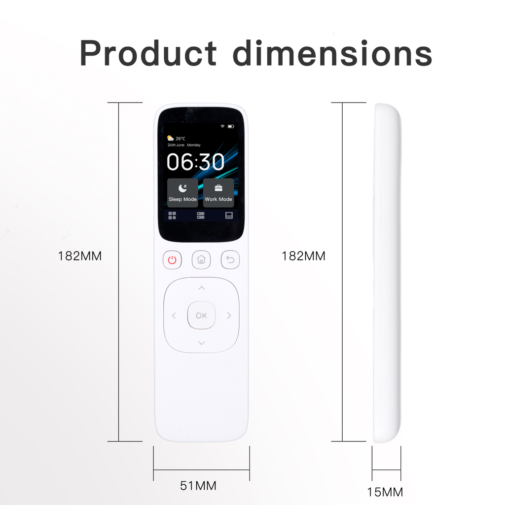 Tuya's Smart Portable Central Control Panel 