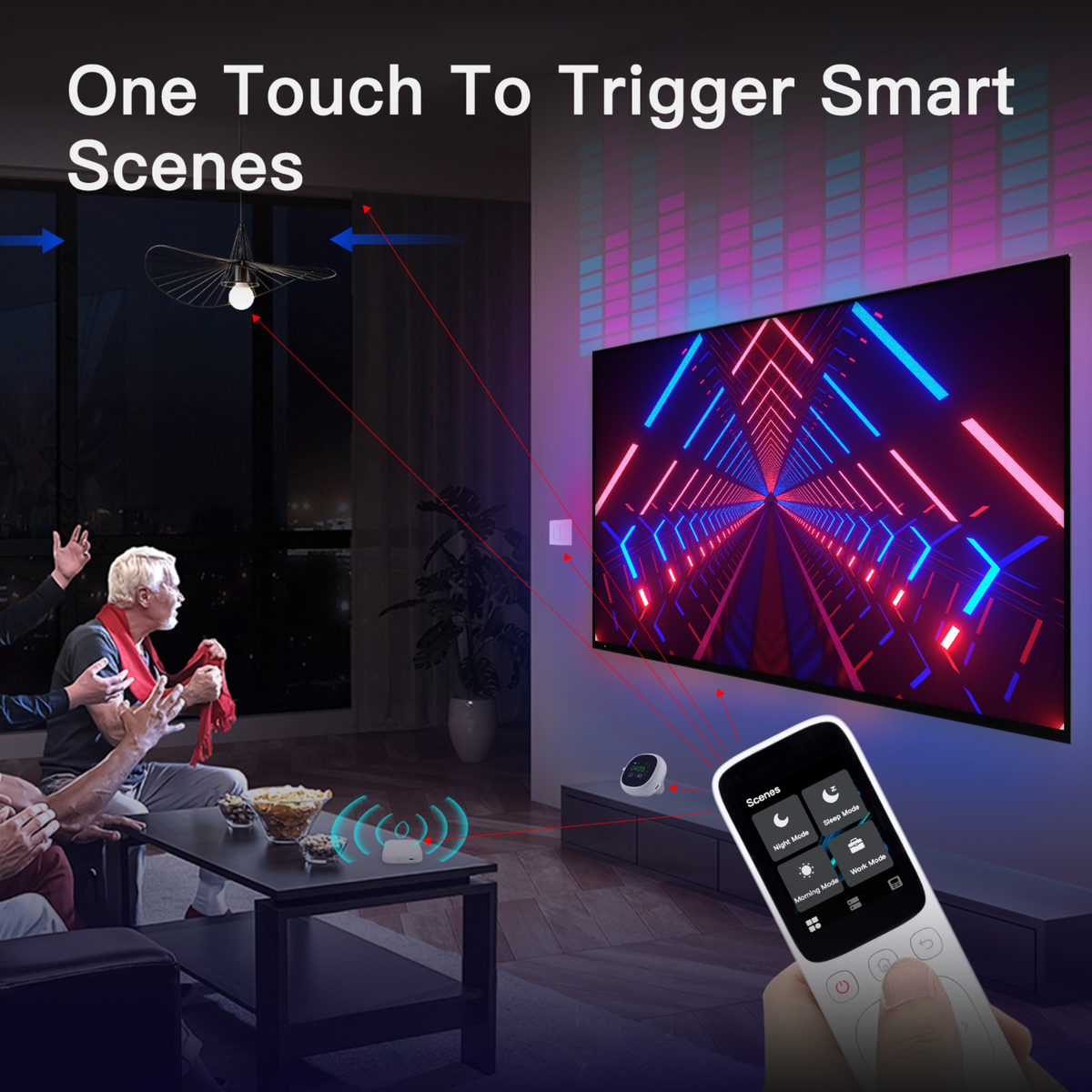 Tuya's Smart Portable Central Control Panel 