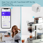 ڕۆبۆتی پەستانی زیرەکی FingerBot بە تەکنەلۆژیای Zigbee بۆ کۆنتڕۆڵکردنی دوگمە و سویچەکان