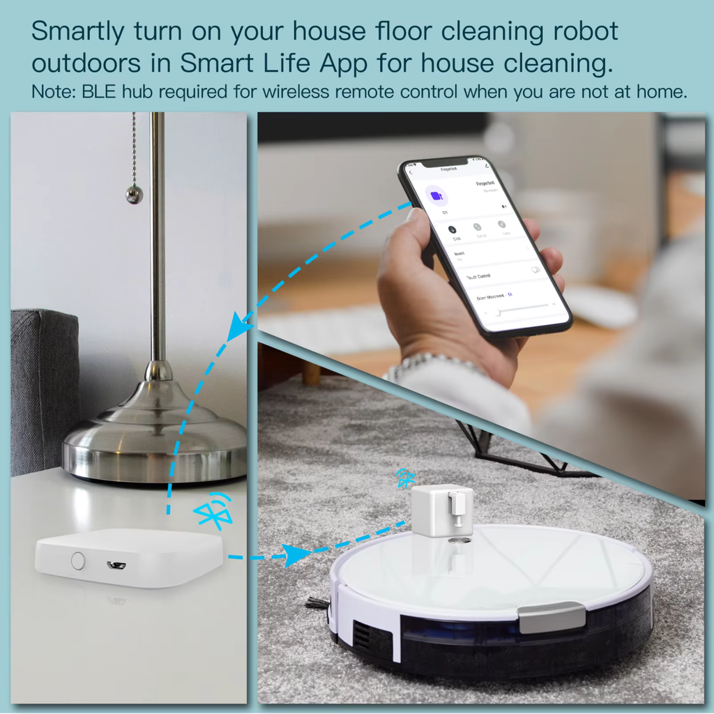 ڕۆبۆتی پەستانی زیرەکی FingerBot بە تەکنەلۆژیای Zigbee بۆ کۆنتڕۆڵکردنی دوگمە و سویچەکان