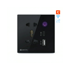 Smartify Smart Wall Socket (Pro) - Energy Monitoring and 20W Fast Charging (Tuya Supported)