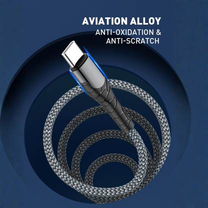 كيبل شحن سريع PD 30W USB-C إلى Lightning –٢ متر و ١ متر