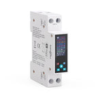 TONGOU TO-Q-SYS-JWT Wi-Fi LCD DIN switch — original angled product photograph.