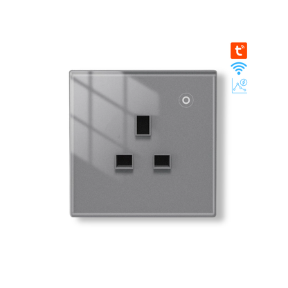 مقبس ذكي 16A  مراقبة طاقة نظام WIFI- متوافق مع Tuya و Smart Life