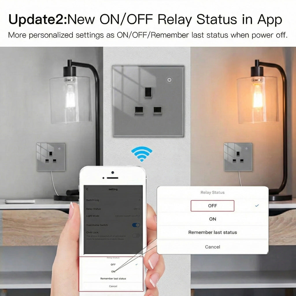 16A Smart Plug with Energy Monitoring, WiFi System - Compatible with Tuya and Smart Life