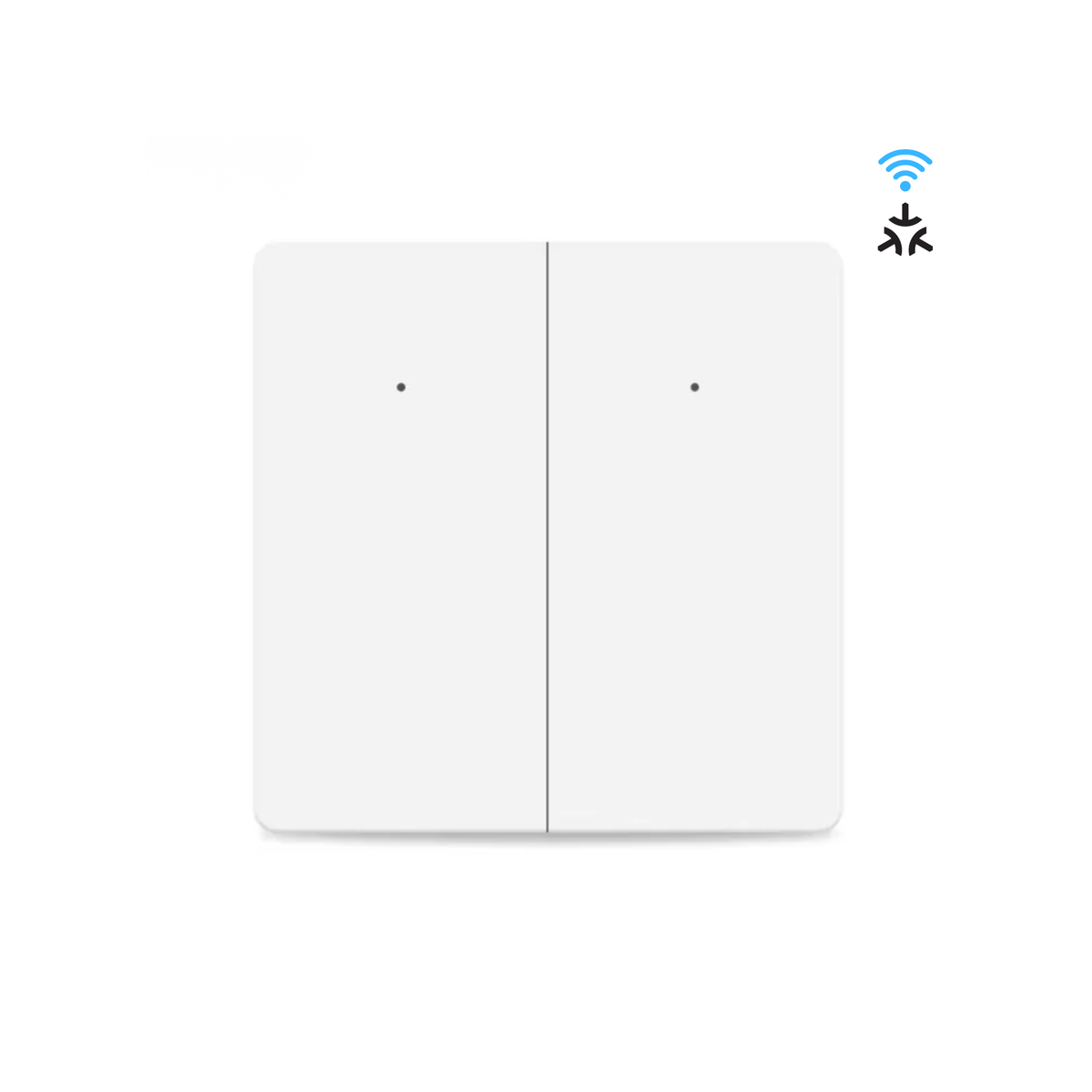کلیلی دیواری زیرەکی WiFi بە تەکنەلۆژیای Matter لە Zemismart – تایبەتمەندی ئەوروپی، ١/٢/٣ دوگمە، لەگەڵ دوگمەی پەستان و کۆنتڕۆڵکردن لە ڕێگەی ئەپڵیکەیشنەکانەوە