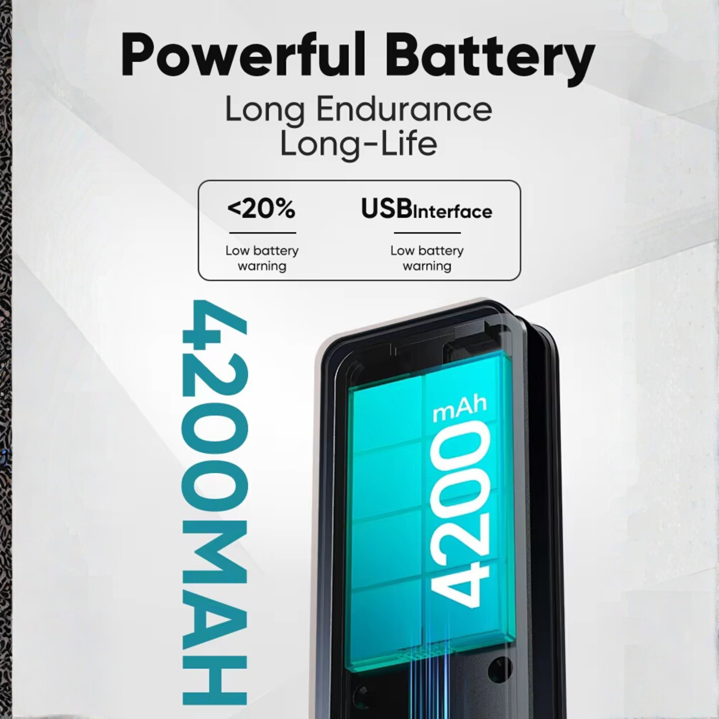 قفل باب ذكي بميزة التعرف على الوجه ثلاثية الابعاد 3D+ فيديو إنتركوم – نظام WIFI تطبيق  tuya-smart life