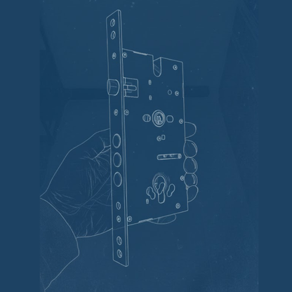 قفل باب ذكي بميزة التعرف على الوجه ثلاثية الابعاد 3D+ فيديو إنتركوم – نظام WIFI تطبيق  tuya-smart life